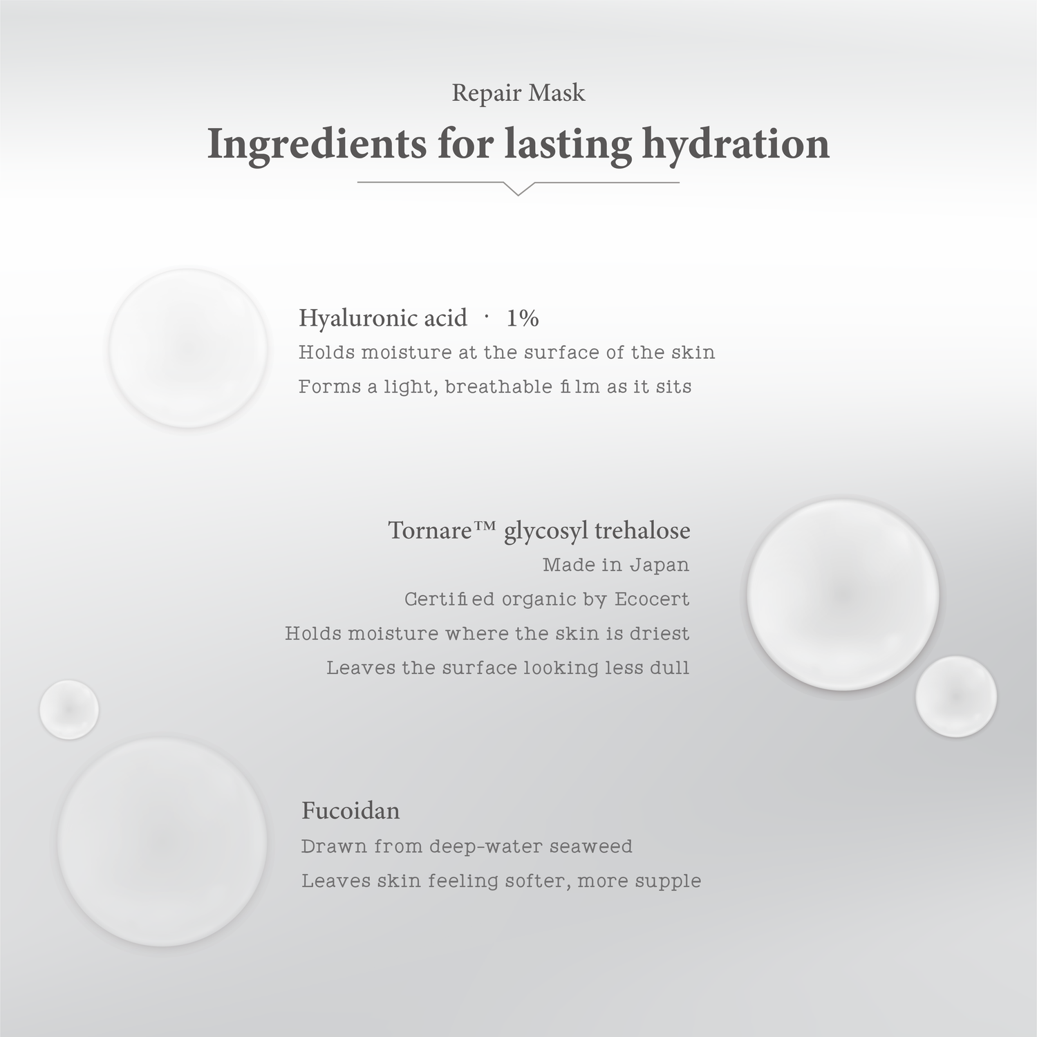 Moisturising Soothing Repair Facial Mask
