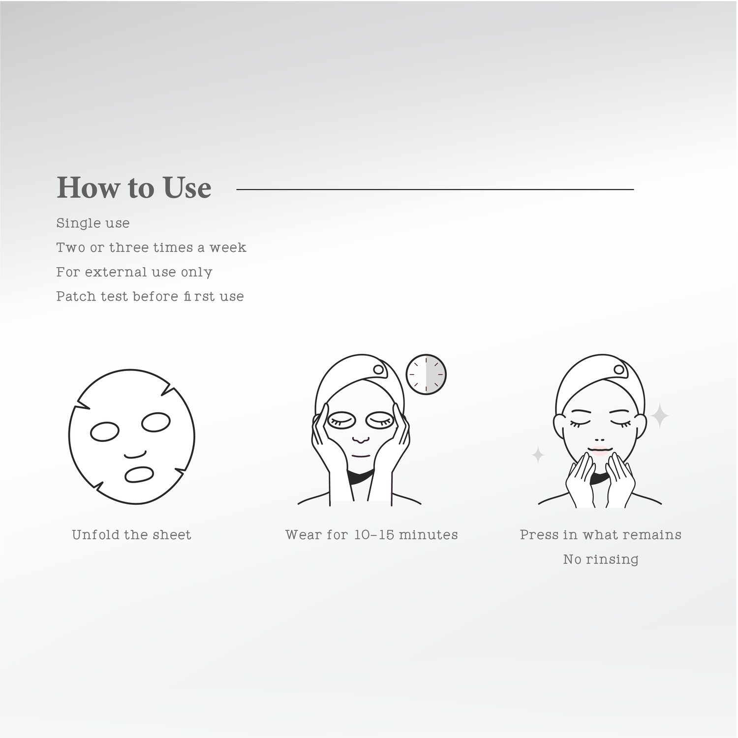 Moisturising Soothing Repair Facial Mask